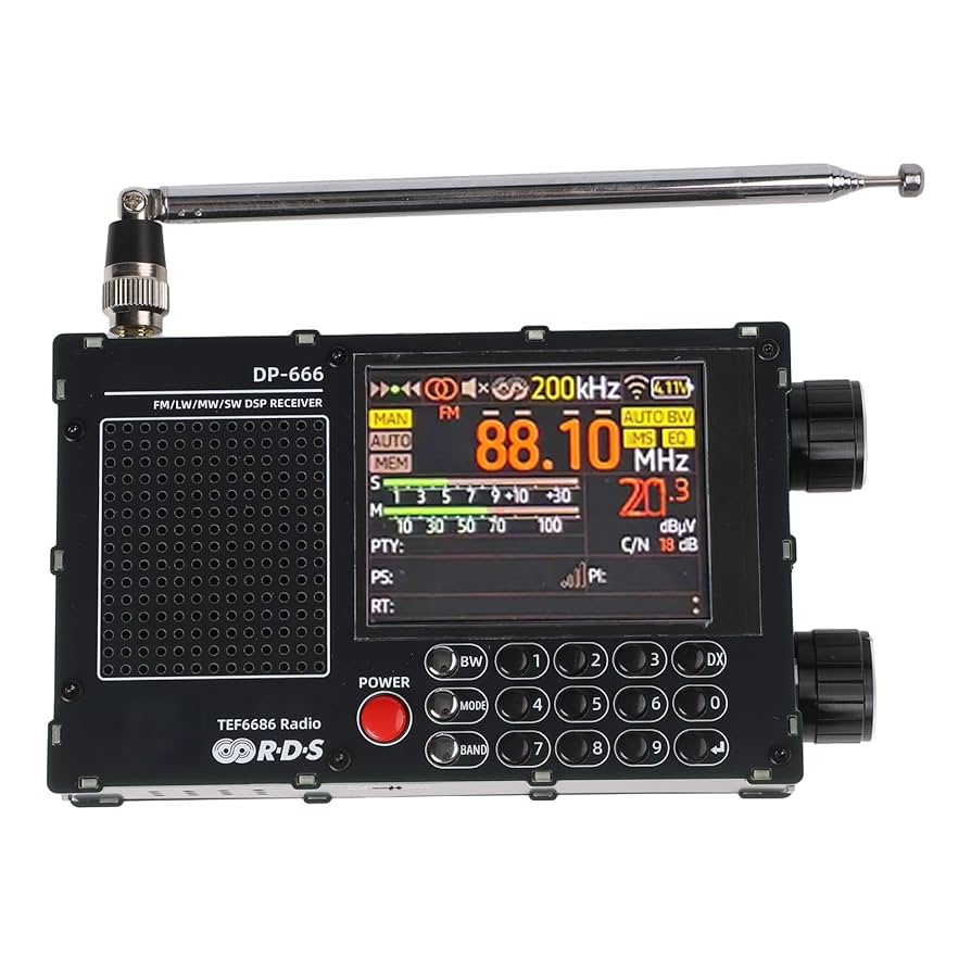 Amazon.com: DP-666 TEF6686 Full Band Radio, FM AM Shortwave