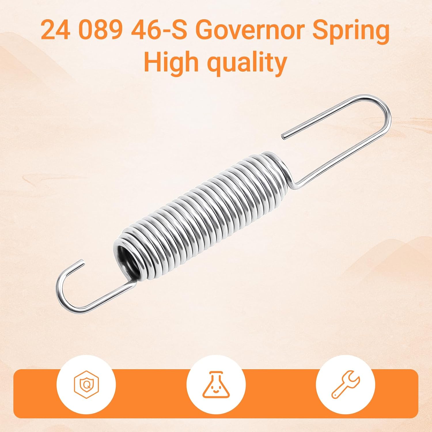 DONFON 24 089 46-S Ride-on Mower Governor Spring for Kohler Governor Spring Replacement. (2-Pack)