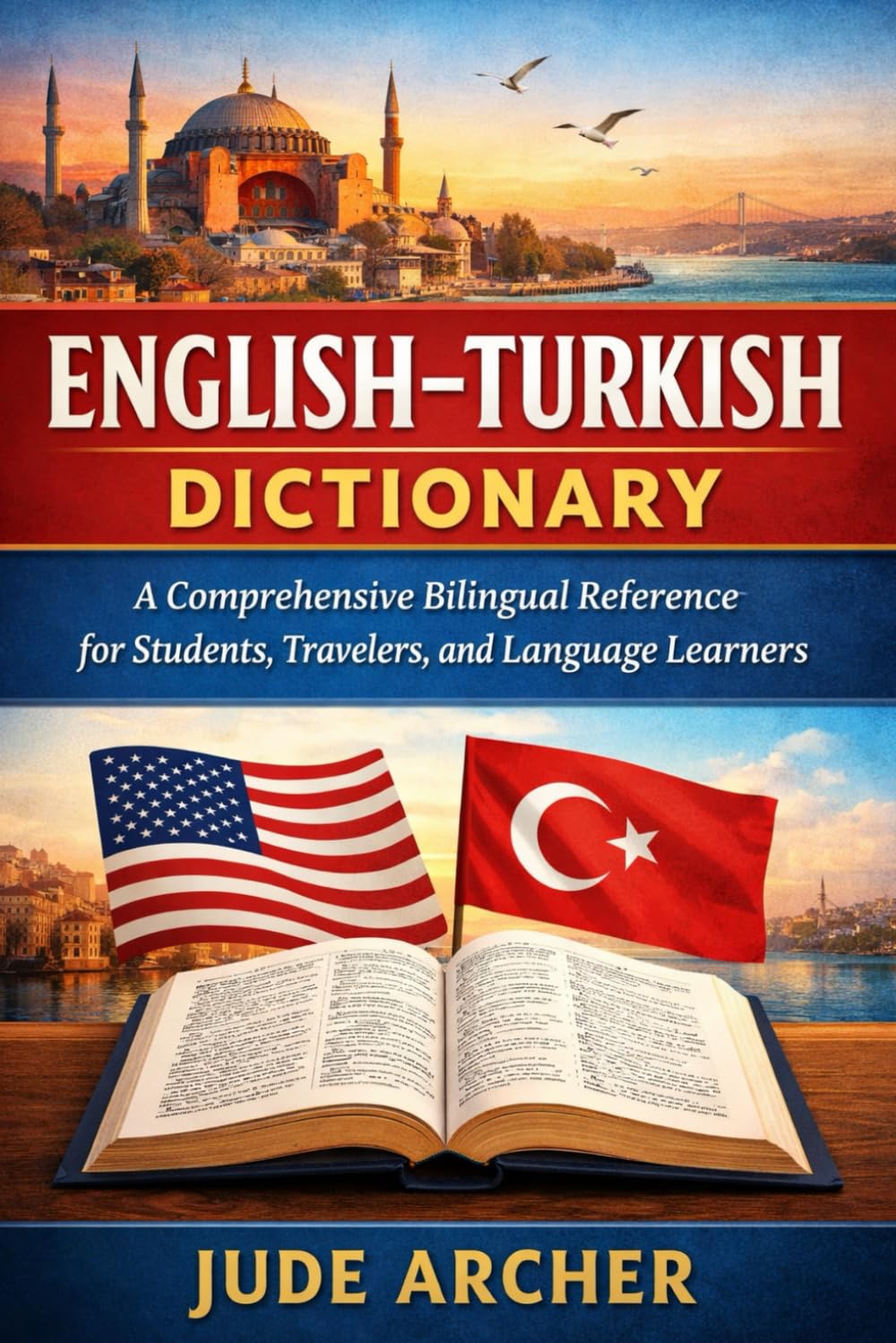 English–Turkish Dictionary: A Comprehensive Bilingual Reference for Students, Travelers, and Language Learners