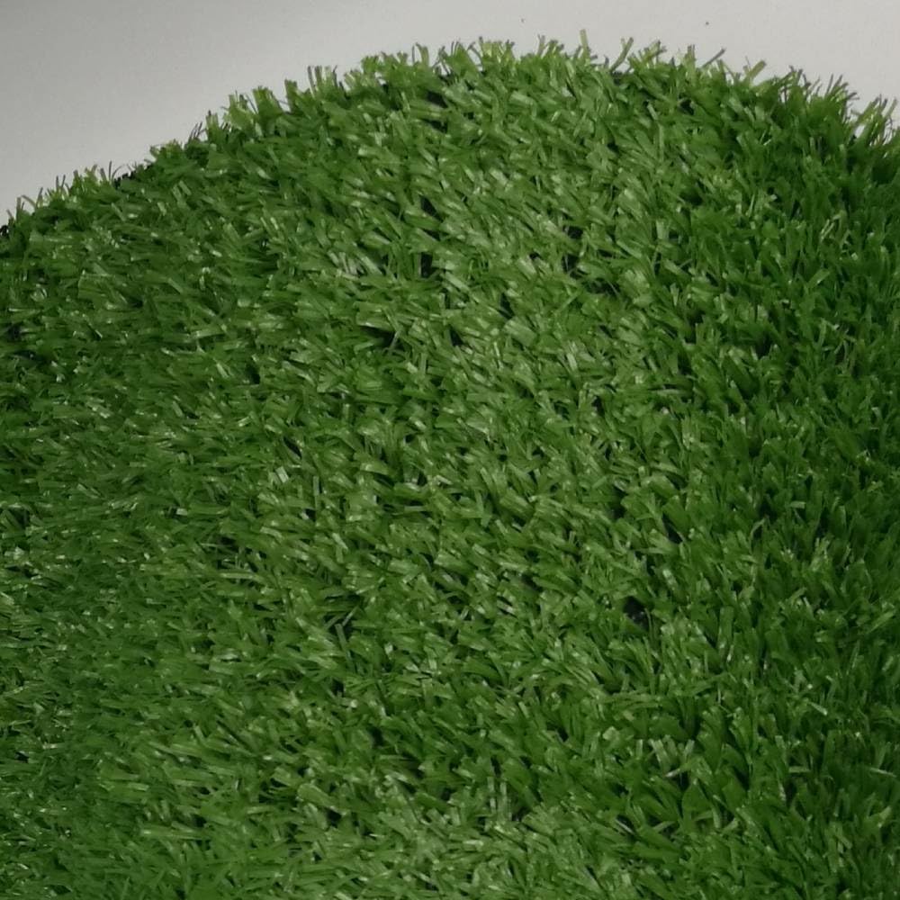 TERRE JARDIN - Gazon Synthétique, Rouleau 1 x 4 m - Gazon Artificiel, Réaliste, Hauteur Fibre 1 cm - Densité 2200 Dtex - Trame en Latex Noir - Faux Gazon Exterieur, pour Balcon, Terrasse, Jardin