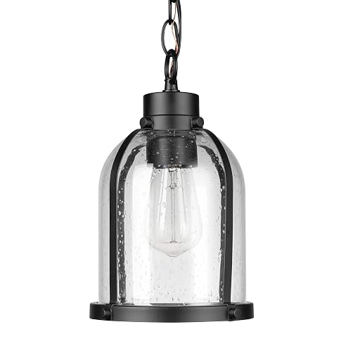Stone & Beam Contemporary Seeded Glass Pendant