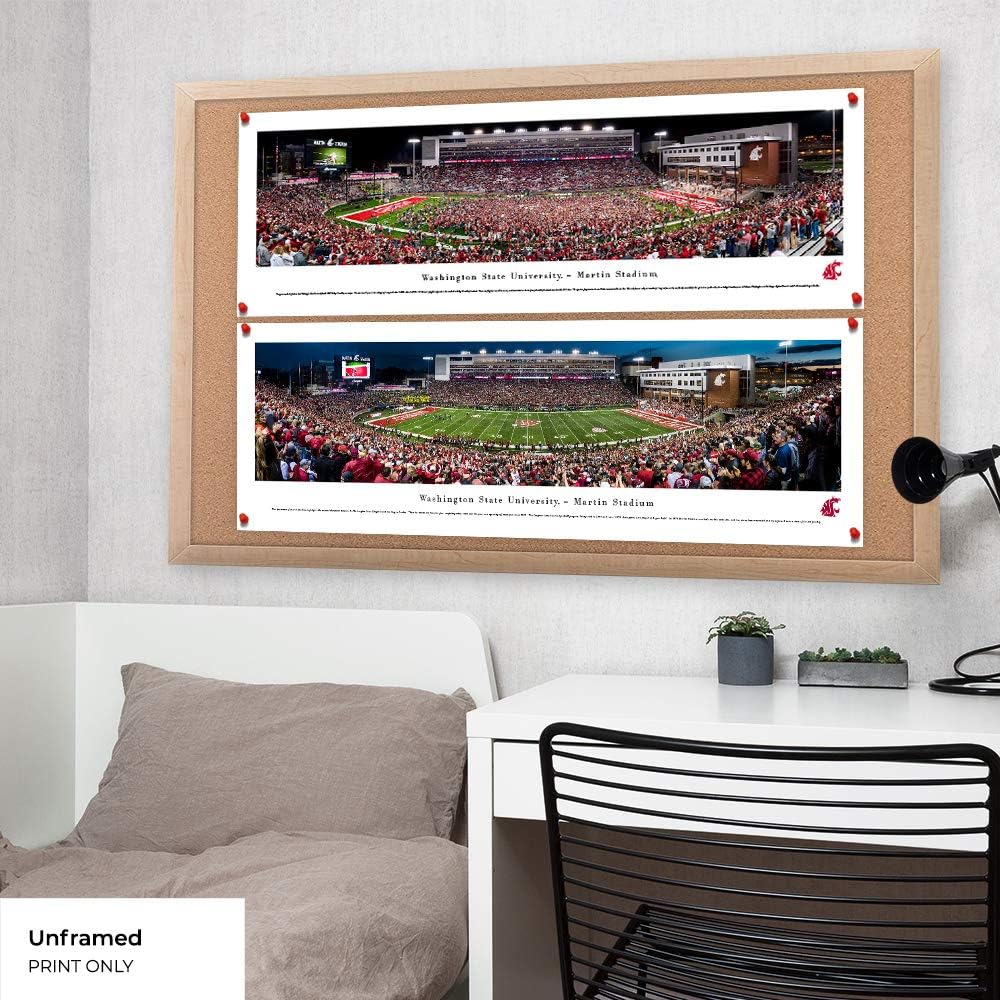 Washington State Football, Storm The Field - College Posters, Framed Pictures and Wall Decor by Blakeway Panoramas