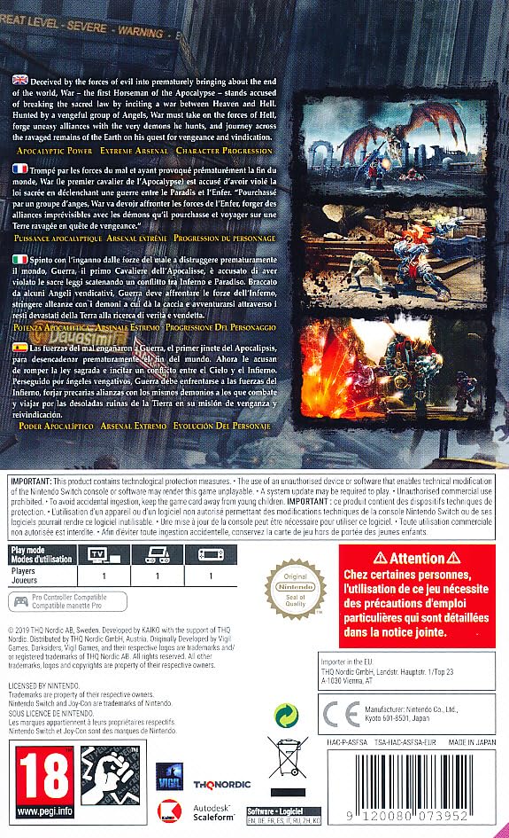 Darksiders: Warmastered Edition (Nintendo Switch) - Image 3