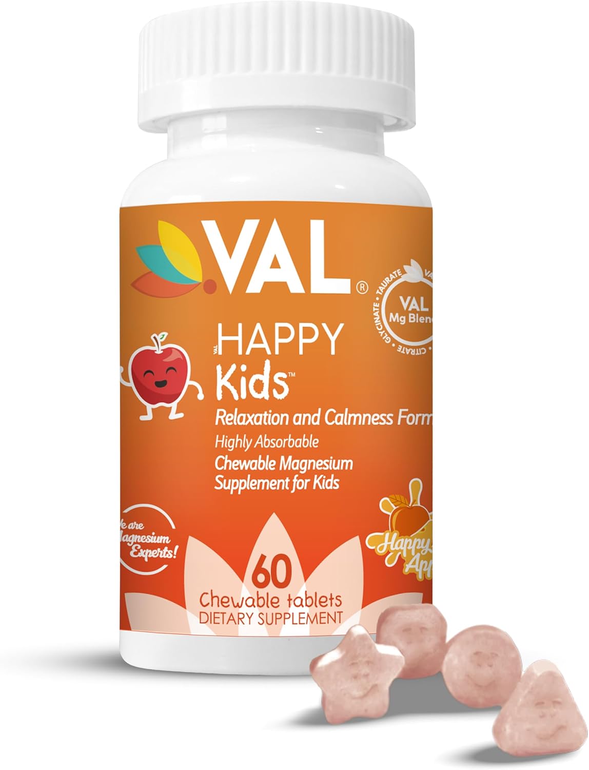 Chewable Magnesium for Kids, Relaxation and Calm Formula