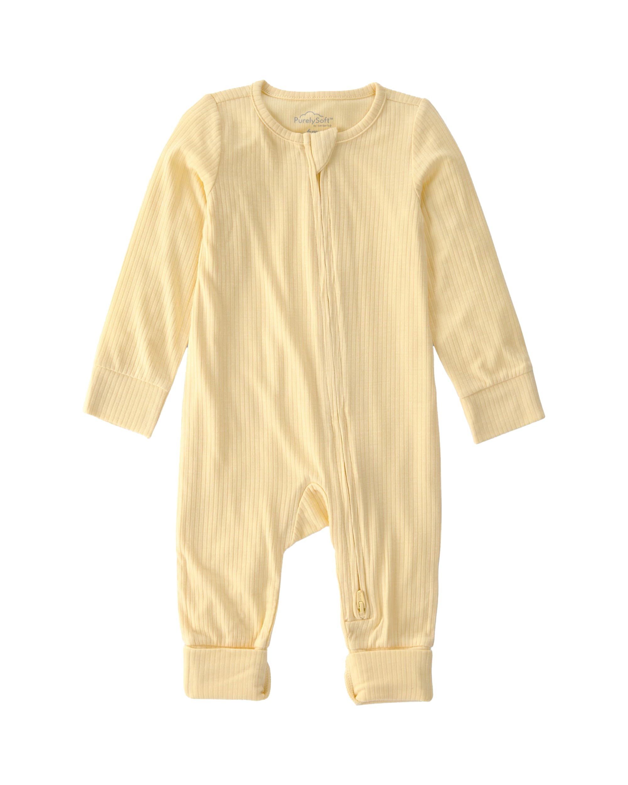 Baby Boy & Baby Girl Soft 2-Way Zip Sleepsuits| Soft Viscose Fabric | Long-Sleeve | Built-In Footies | Easy Diaper Changes | Cozy Sleep & Play Wear-image-2