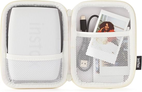instax mini LINK smartphone printer case, Clay White