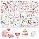 230 Stickers Scrapbook de pcs, Sticker de mariage, stickers amour, Stamper de Saint Valentin Anniversaire Stampbook de mariage de Saint-Valentin, pour les mariages, Saint Valentin