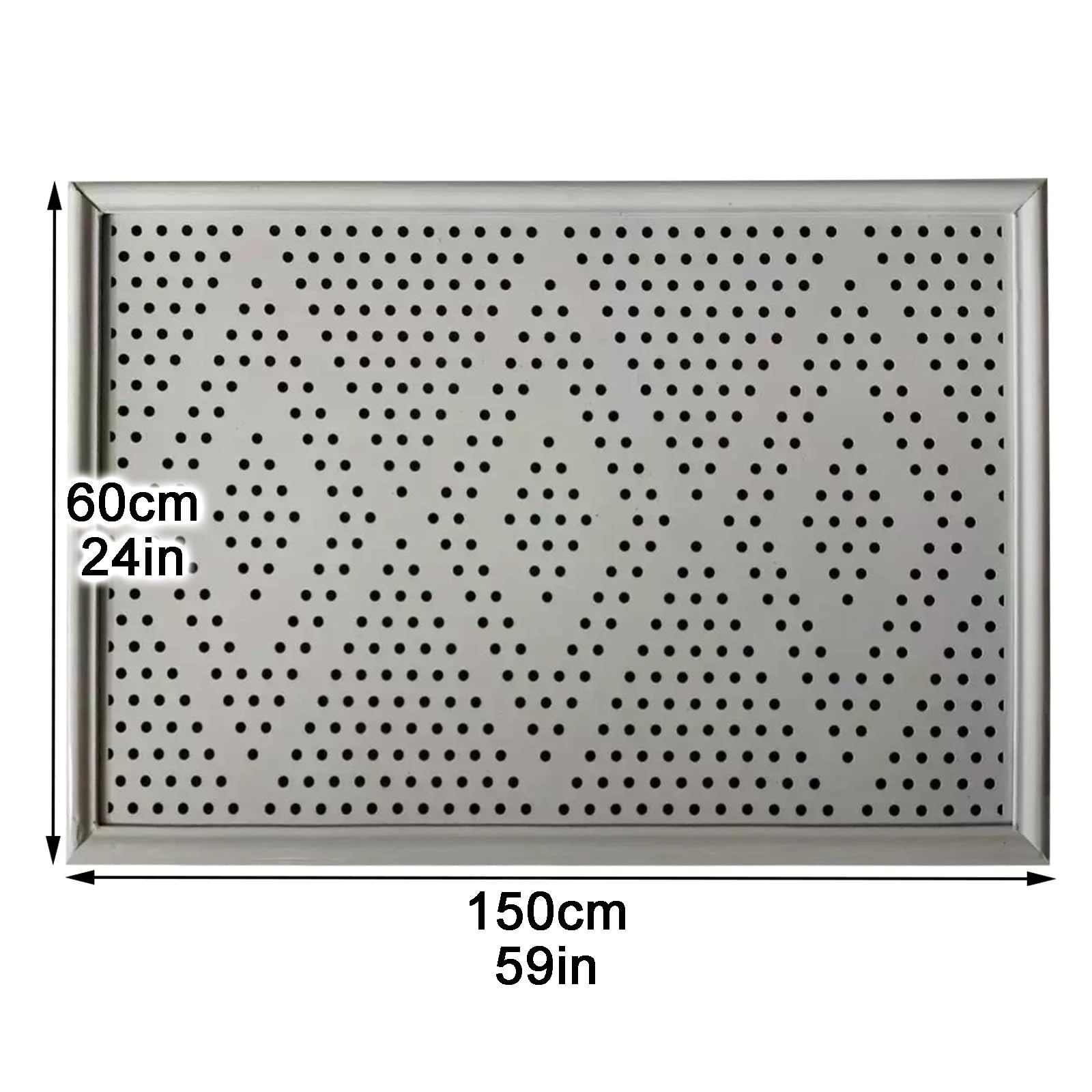 Metalowe Osłony Grzejnikowe z Otworami Wentylacyjnymi do Montażu w Salonie i Korytarzu(150cm/59in)