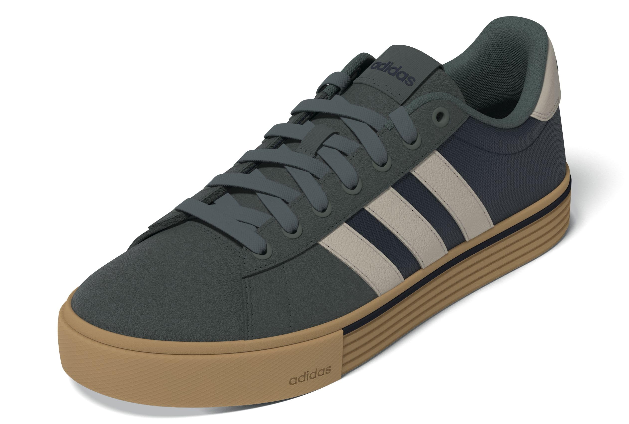 adidas Unisex Daily 4.0 Shoes, Legend ivy/Wonder beige/Legend Ink, 40 2/3 EU