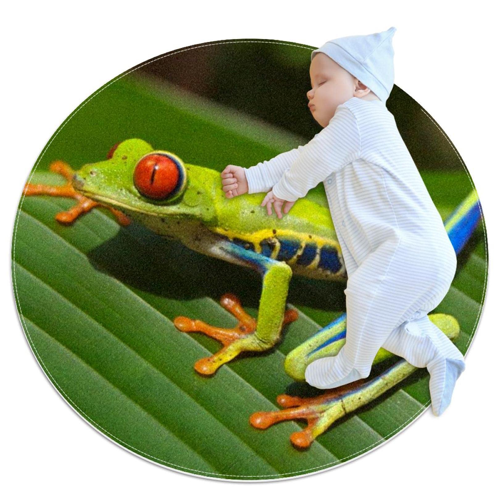 Tapis de salle de bain grenouille antidérapant pour éviter les chutes