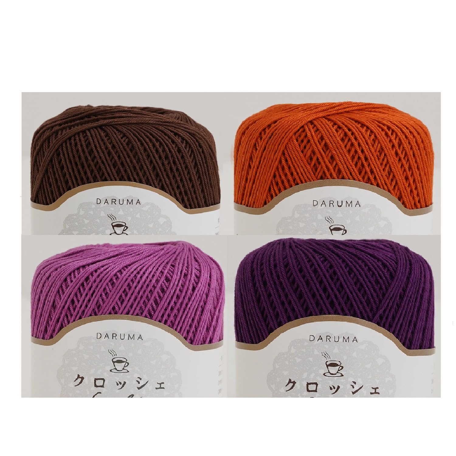 Amazon | 横田 クロッシェカフェ レース糸 かぎ針 86m×3玉セット