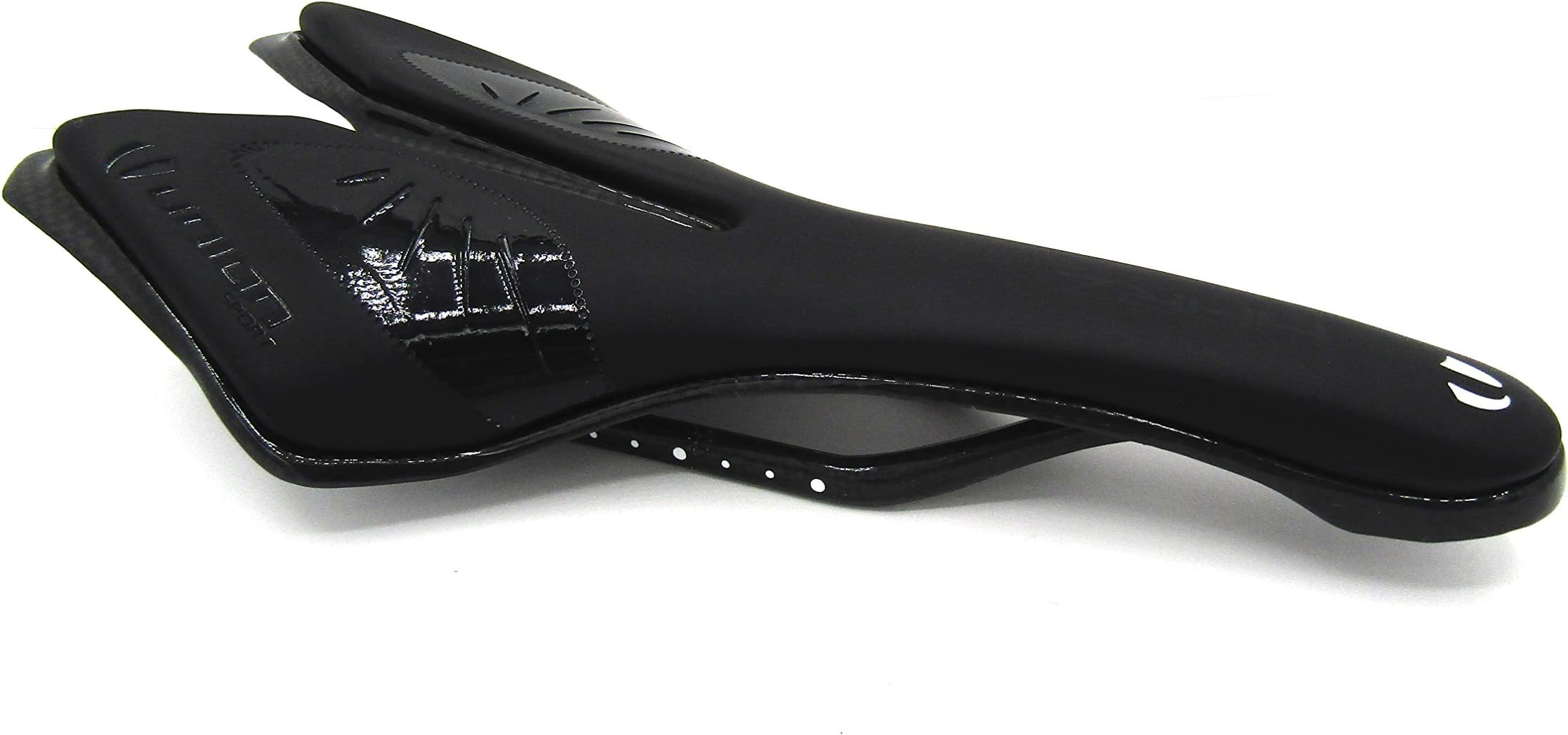 Harz MXSL Performance Bike Seat Saddle - High Performance Ultra-Light Bicycle Seat | Full Carbon Fiber | 135mm