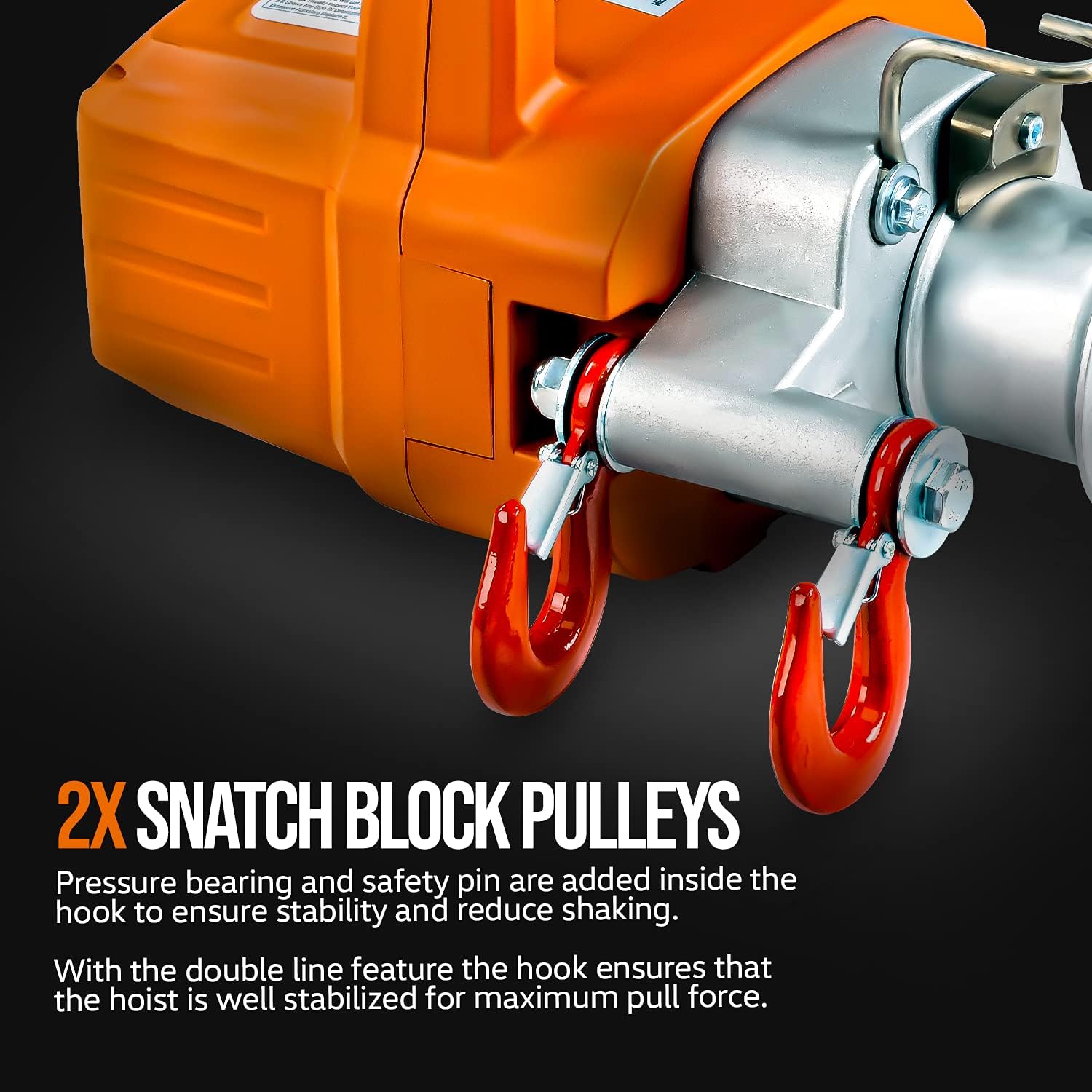 SuperHandy Electric Portable Winch Capstan Hoist Brushless Motor Li-Ion Battery Powered 1000-2000 Max Pulling Force for Forestry Hunting Garden Off-Road (Low Stretch Rope Included) : Industrial & Scientific