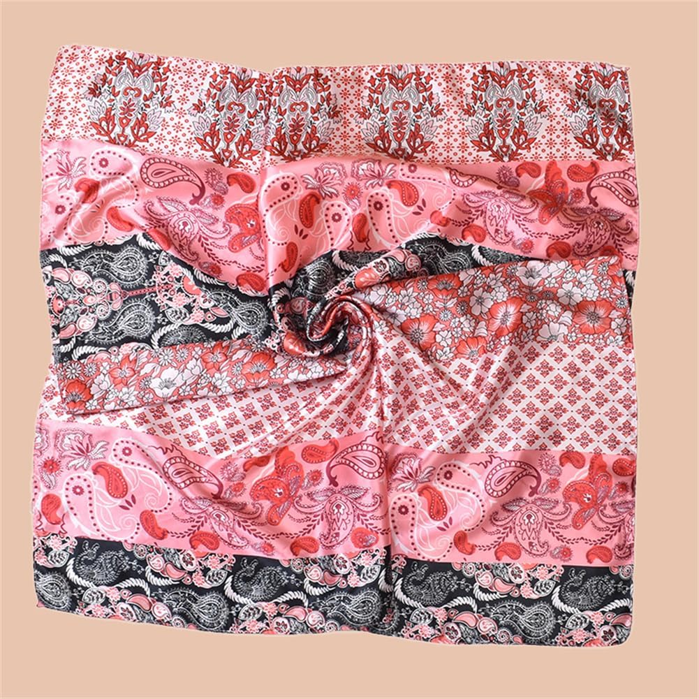 upeilxd 35” Hair Scarf for Women Satin Hair Scarves Silk Bandanas Scarf Headscarf Hair Wrapping and Sleeping - Image 2