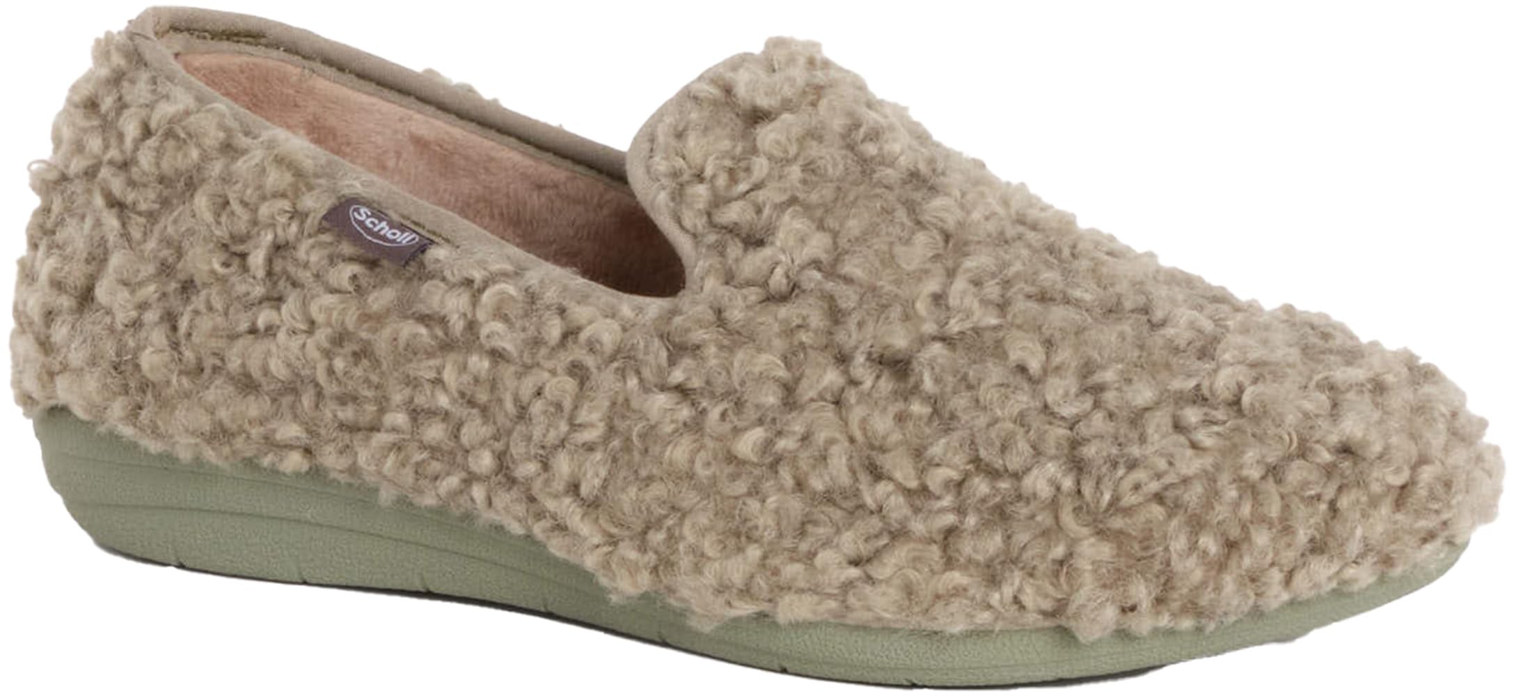 Scholl Women's Maddy Shoe Slippers, Green, 8 UK