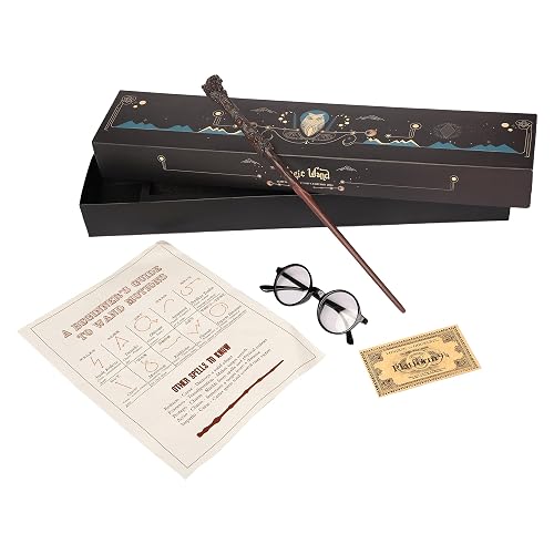 Fusked HP Magic Wand for Kids Cosplay - New Designed Magical Wand with Music Box for Potterheads - Birthday Christmas Combo (Harry Potter)