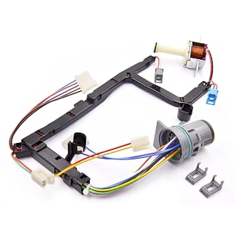 4L60E Internal Harness w/Lock-Up TCC Solenoid TH700-R4 TH-700 4L60E 4L60 4L65E 4L70E 4L70 Compatible with Chevrolet GMC Cadillac Buick Hummer Bentley Reference # 350-0025 12143296 12121299