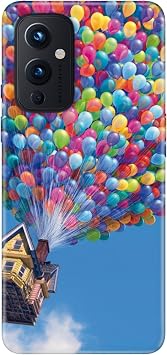 Senada Oneplus 9 ile Uyumlu K l f Modern Tasar m Silikon Desenli Balonlu Ev