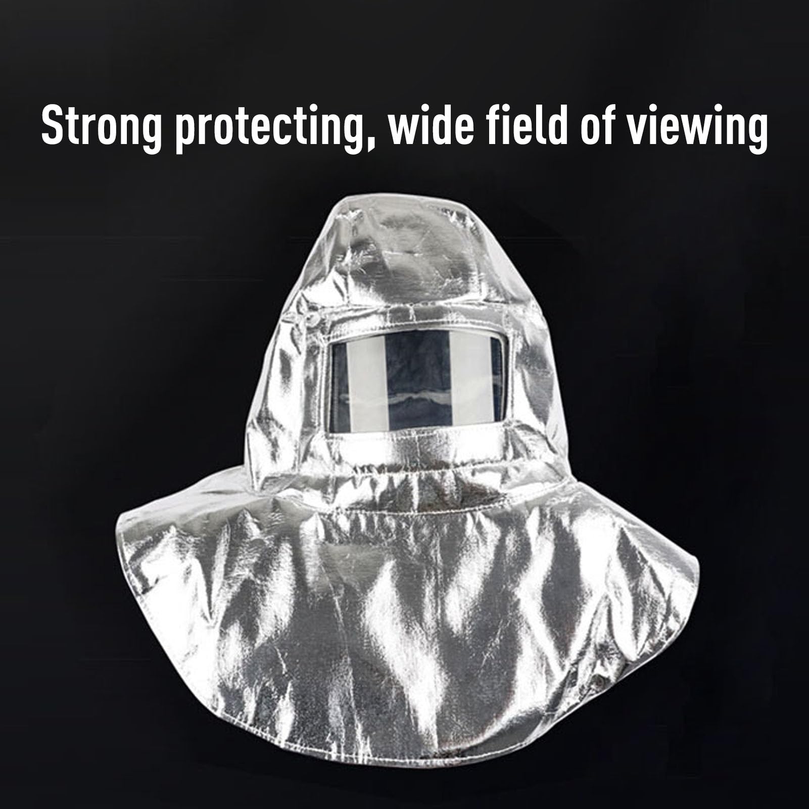 Traje Ignífugo, Traje con Aislamiento Térmico Compuesto de Papel de Aluminio Resistente Al Calor de 1000-1200 ℃, contra Incendios Aluminizado con Protección Completa para Operaciones de