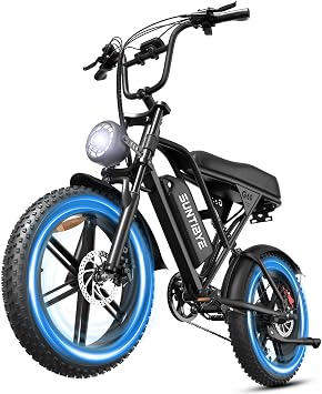 G60 Electric Bike for Adults, 1500W Peak 28 MPH 40/65 Miles Ebike, 48V 20Ah960WH Removable Battery E Bike, 20" X4 Fat Tire E Dirt Bike, 7-Speed | Full Suspension | UL 2849