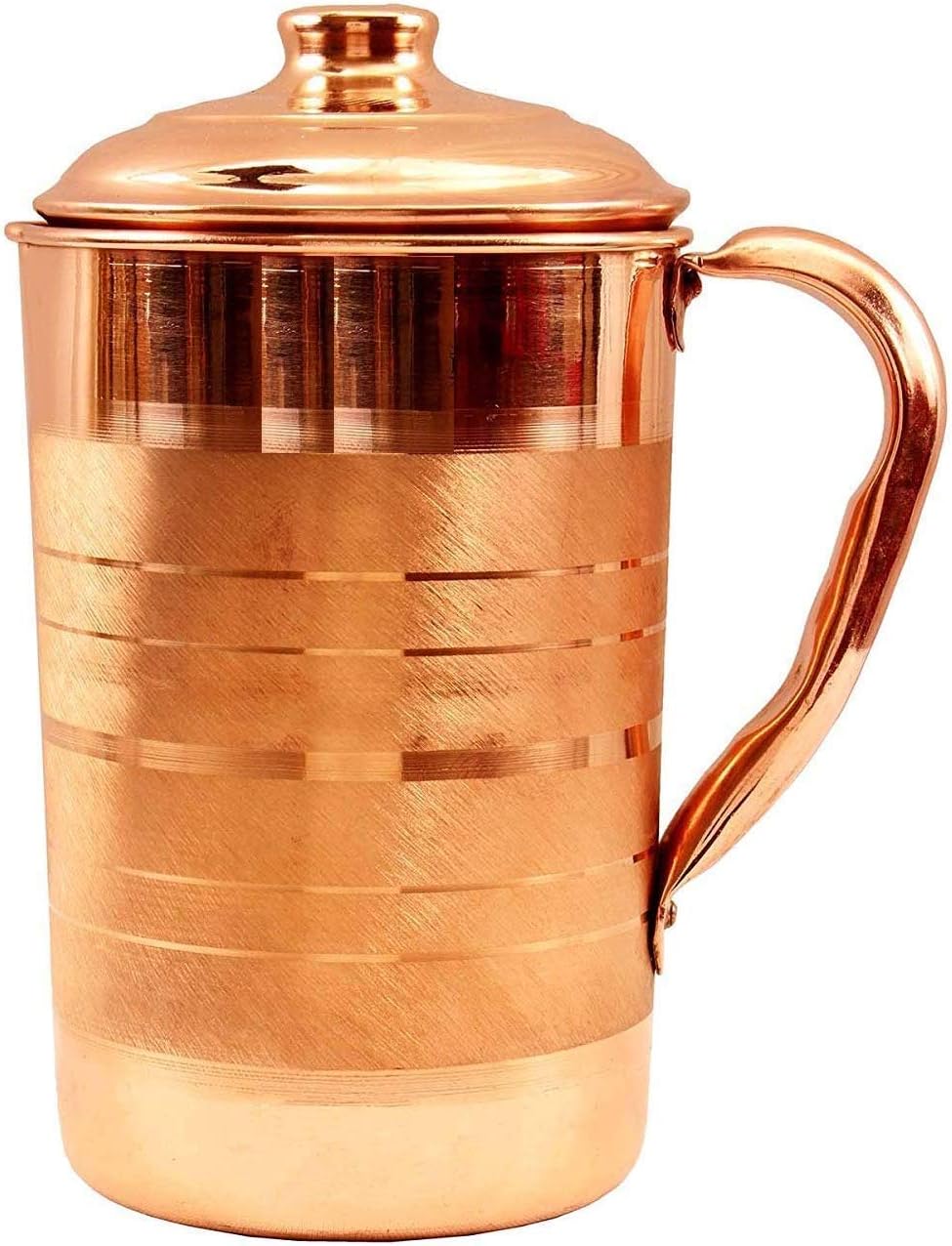 COOL MAGIC Copper Jug, Storage Water (1700 ml) Pack of 1 /for Home/Kitchen/Occassion/Travel/Return Gift.
