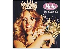 Hole Rock-N-Roll Concert Music Canvas Poster