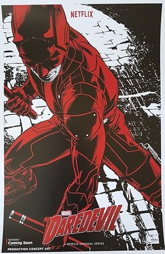 DAREDEVIL Charlie Cox as Matt Murdock Animated New Season 11 x 17 Poster Lithograph