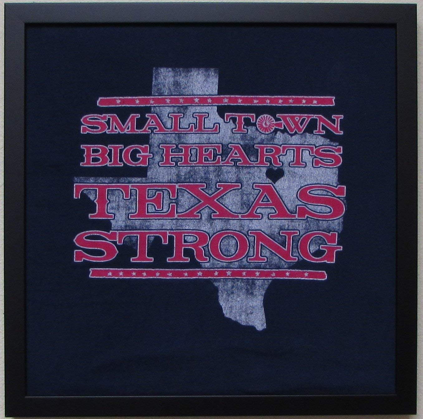 T-Shirt Display Frame Solid Wood deep Mount with Glass Front T Shirt case