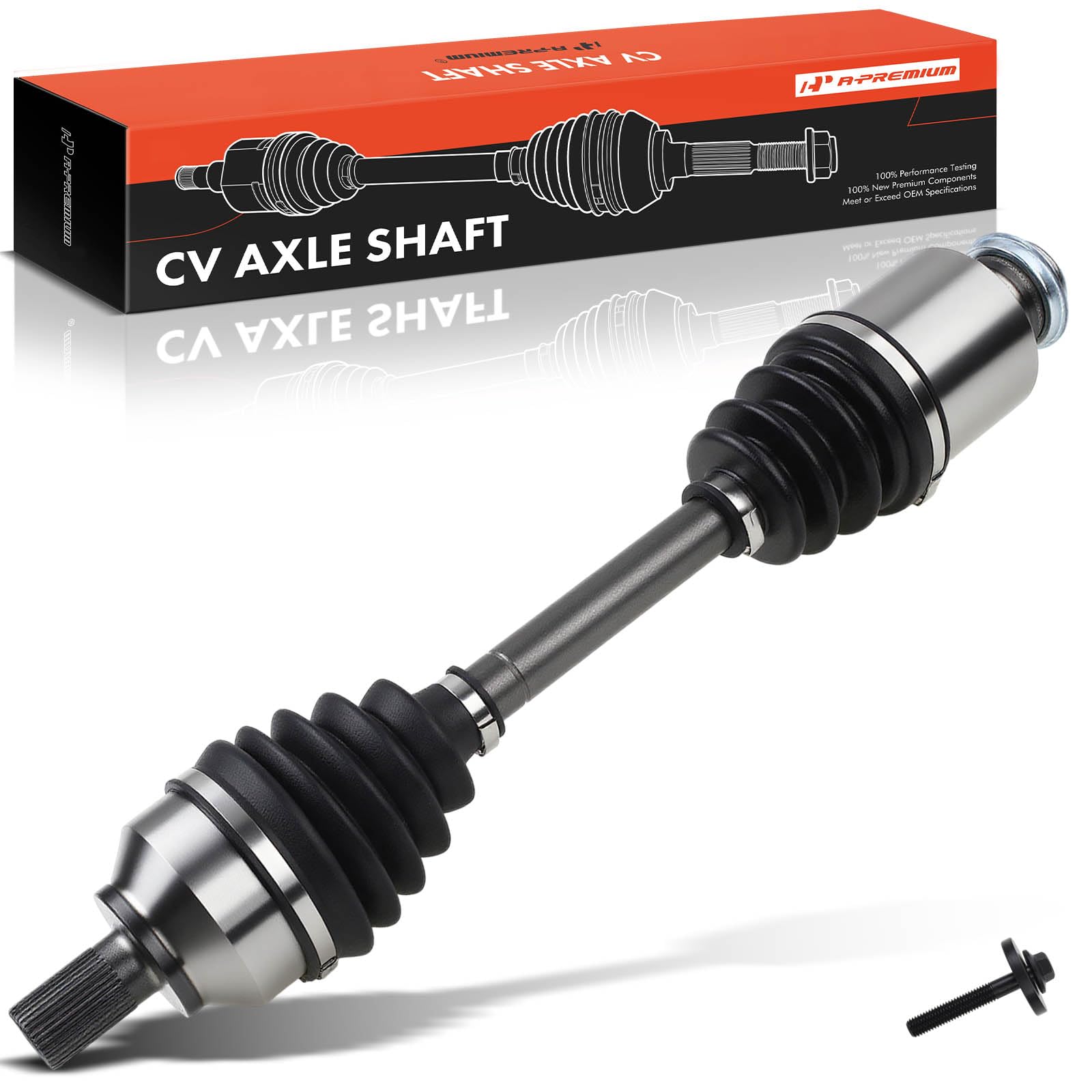 A-Premium CV Axle Shaft Assembly Compatible with Mazda 3 2004-2005 L4 2.0L 2.3L Before 01/06/2005 Automatic Transmission, Front Right Passenger Side,