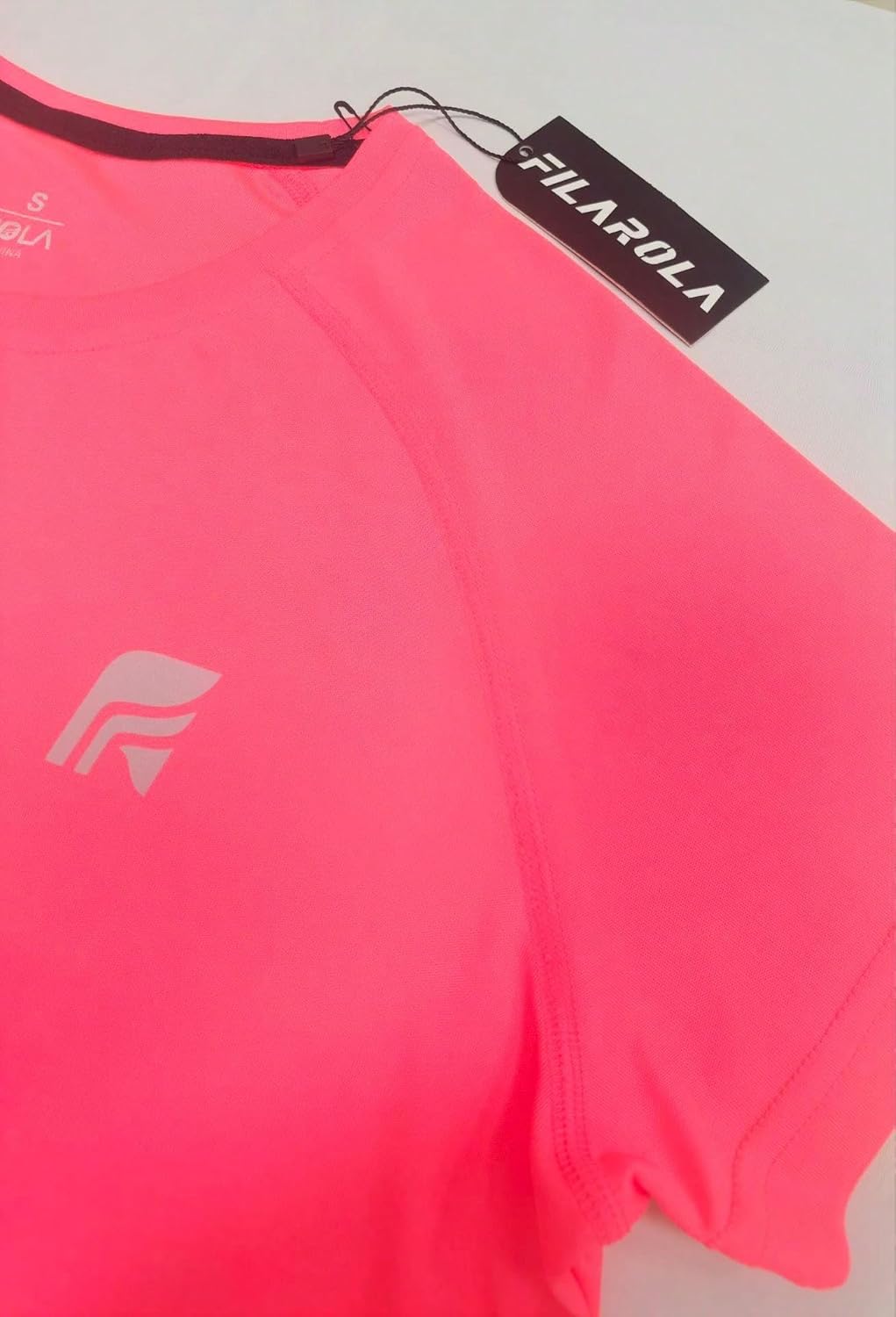 Short Sleeve Workout Tops for Women, UPF 50+ Athletic T-Shirts for Running Hiking, Breathable Quick-Dry Workout Tee - Image 5