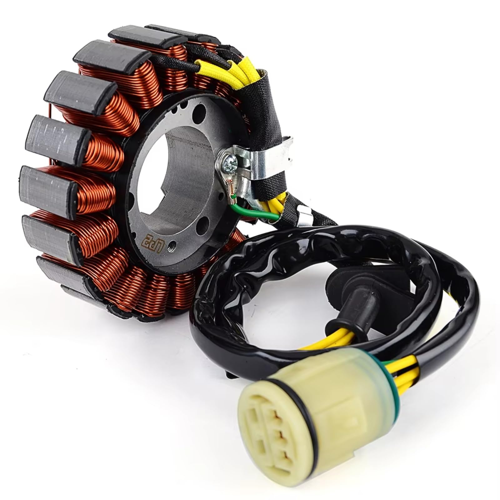 Compatible con TRX400FA para FourTrax para 400AT 2004 2005 2006 2007 Bobina Estator Generador De Motocicleta Bobina del Estator del Generador De Motocicleta 31120-HN7-000 Estator Bobina