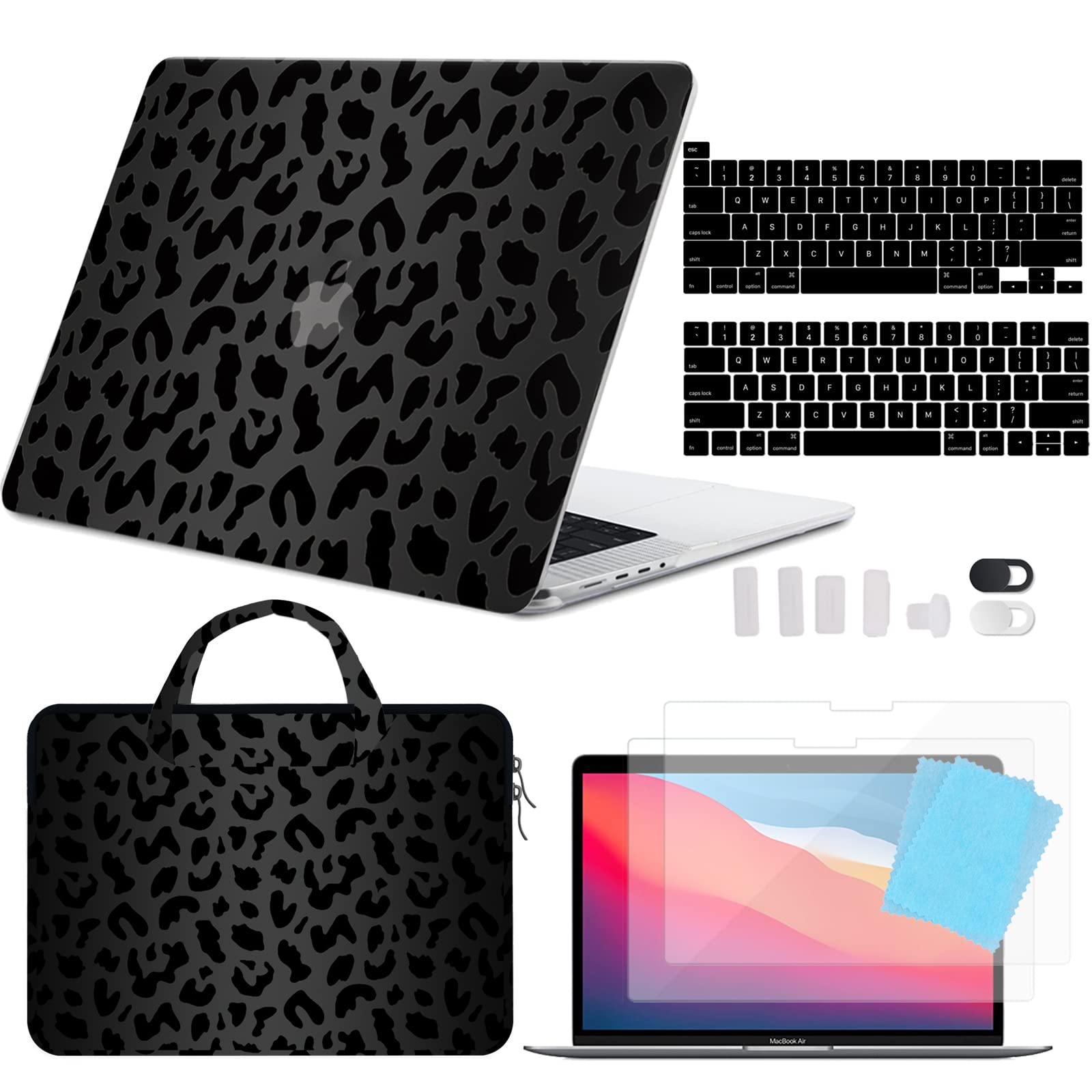 TYTX Coque Compatible avec MacBook Pro 13 Pouces, Étui Housse en Cuir