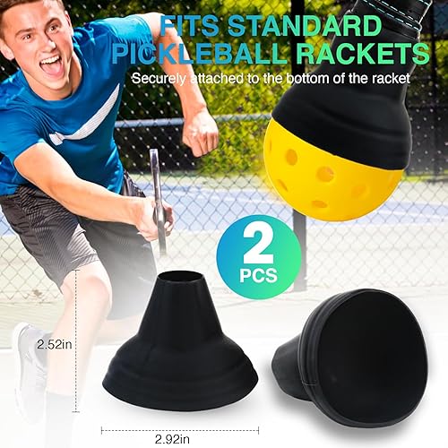 Miniatura 4 de ACCOREN Pickleball Ball Retriever  Pickleball Pickleball superior para evitar doblarse  Pickleball Hopper se adapta a la mayoría de paletas de