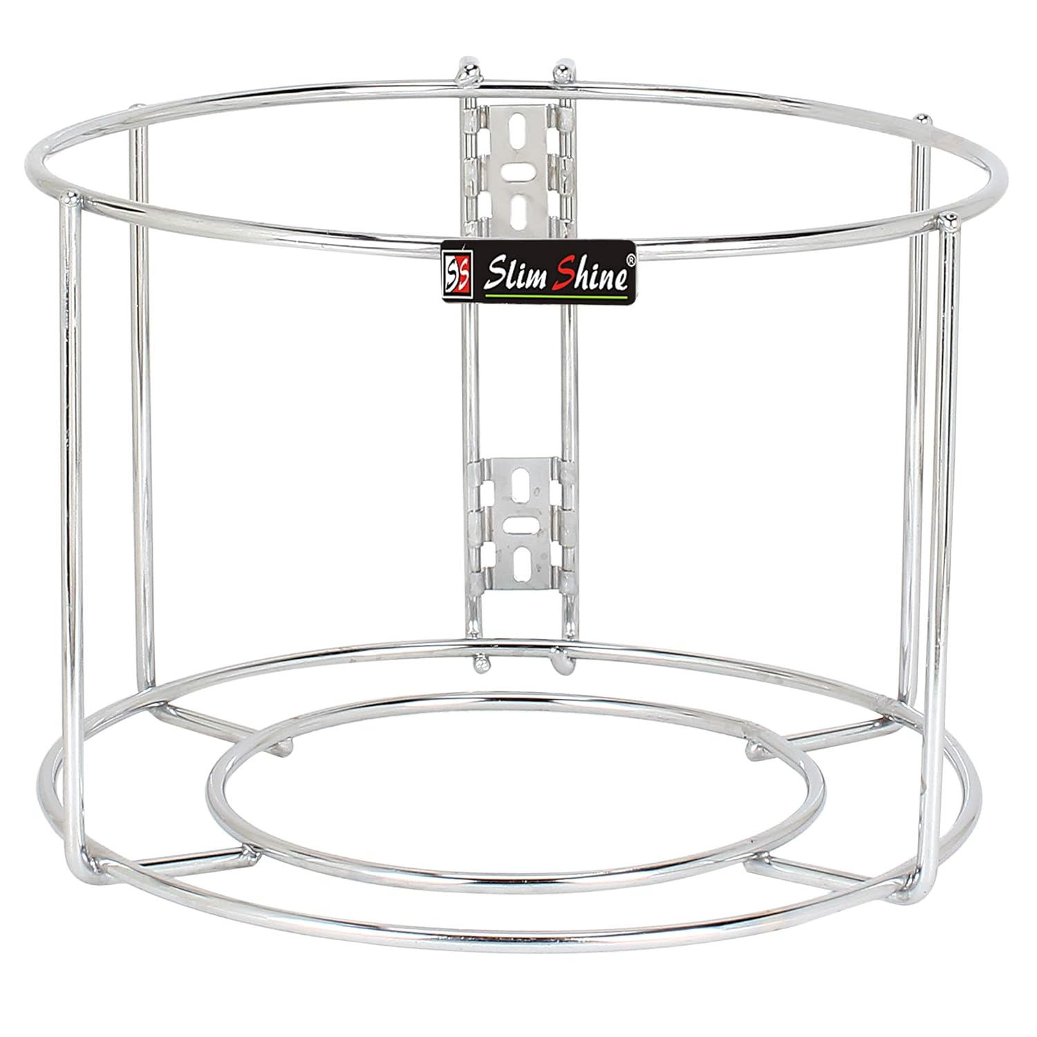 SLIMSHINE Stainless Steel OpenTop Dustbin Holder Stand For Dustbin