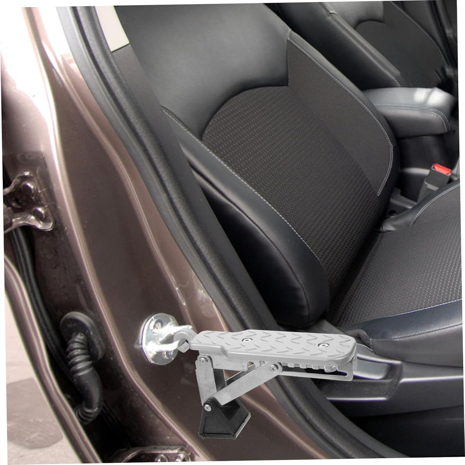 PRETYZOOM Sturdy Aluminum Truck Steps Car Door Pedal Slip Surface for Overlanding