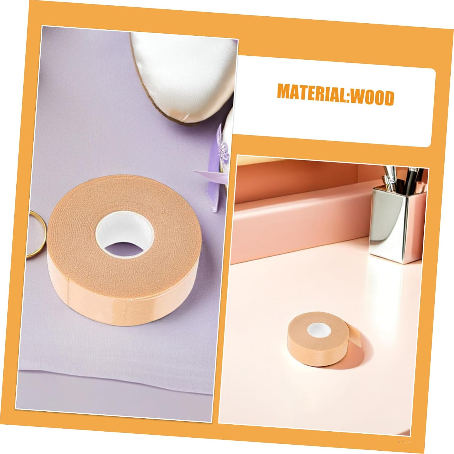 8pcs Anti-Friction Heel Protector Pads for Feet and Hands PE Blister Tape Adhesive Foot Care Patch