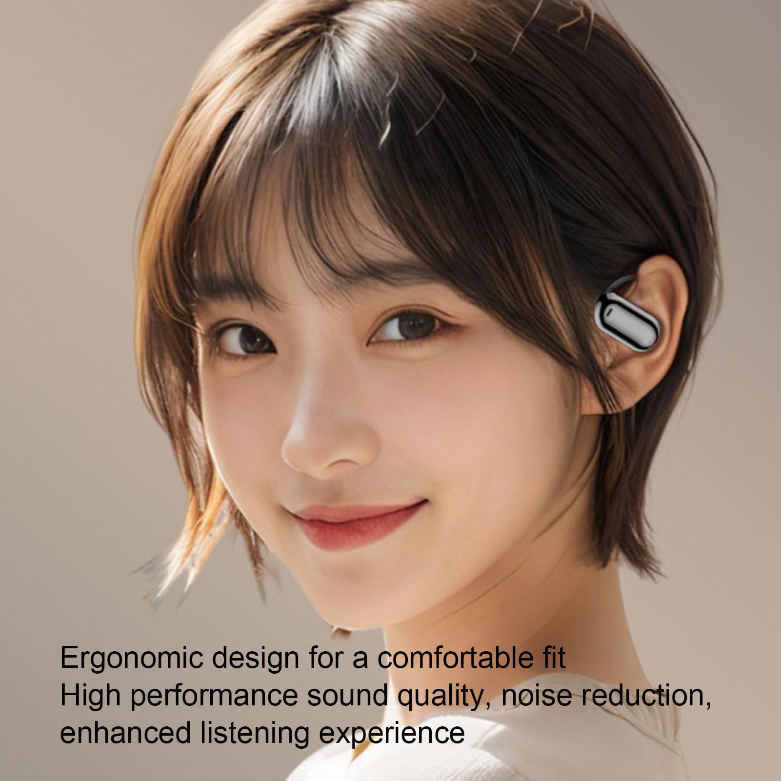 AI Language Translator Earbuds, Real Time Translation Earbuds with Charging Case Support 80 Languages, Language Translation Device Long Battery Life, for Travel Business Learning 2
