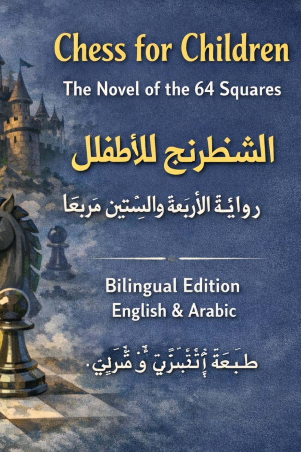 Chess for Children The Novel of the 64 Squares - Bilingual Edition · English & Arabic: الشِّطرَنجُ لِلأَطفال — رِوايَةُ الأَربَعَةِ وَالسِّتِّينَ ... ثُنائِيَّةُ اللُّغَة · إِنجليزيٌّ وَعَرَبيّ