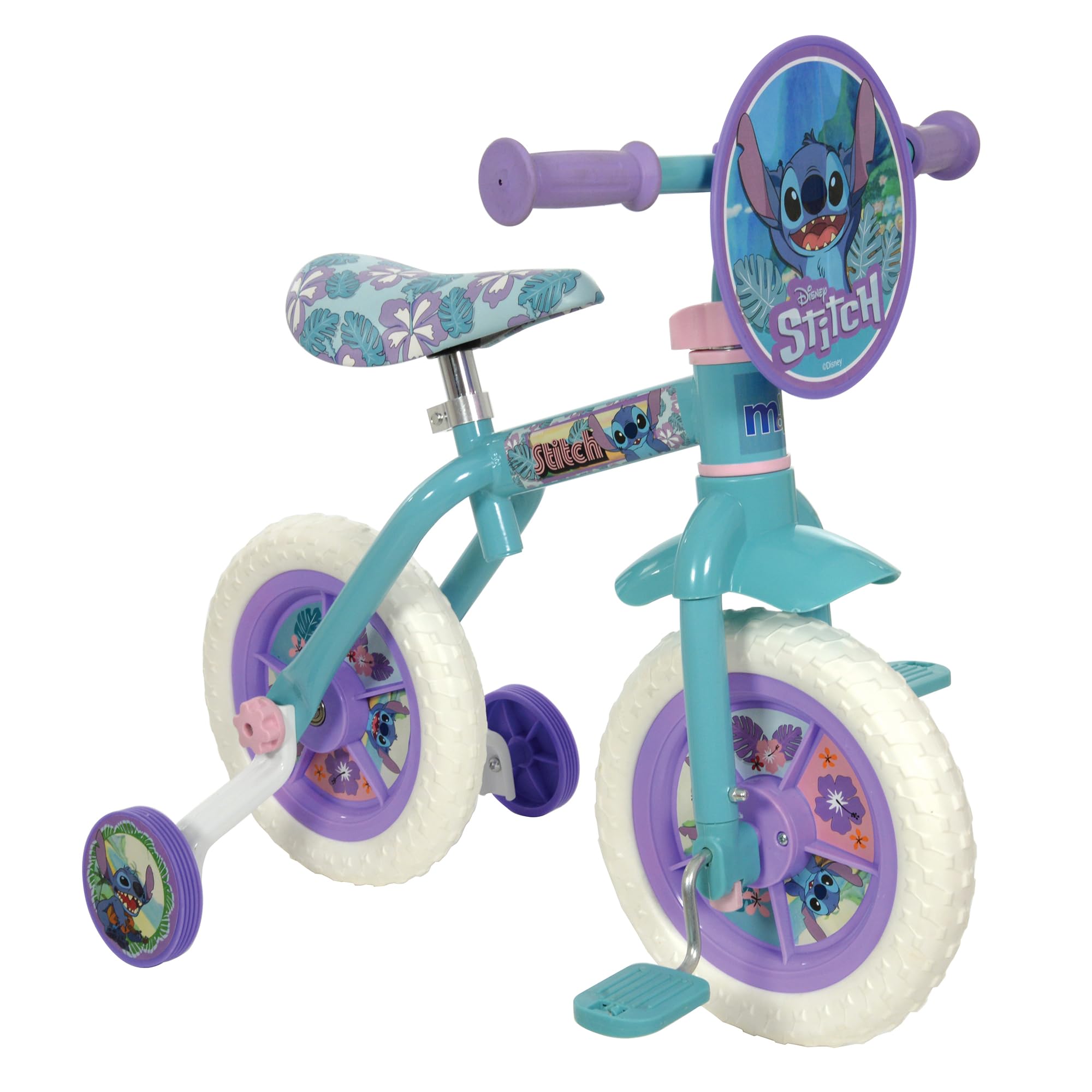 Stitch 2-in-1 Training Toddler Bike - Convertible Training and