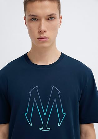 Mavi Logo Baskılı Lacivert Tişört Regular Fit/Normal Kesim 0610635-70490