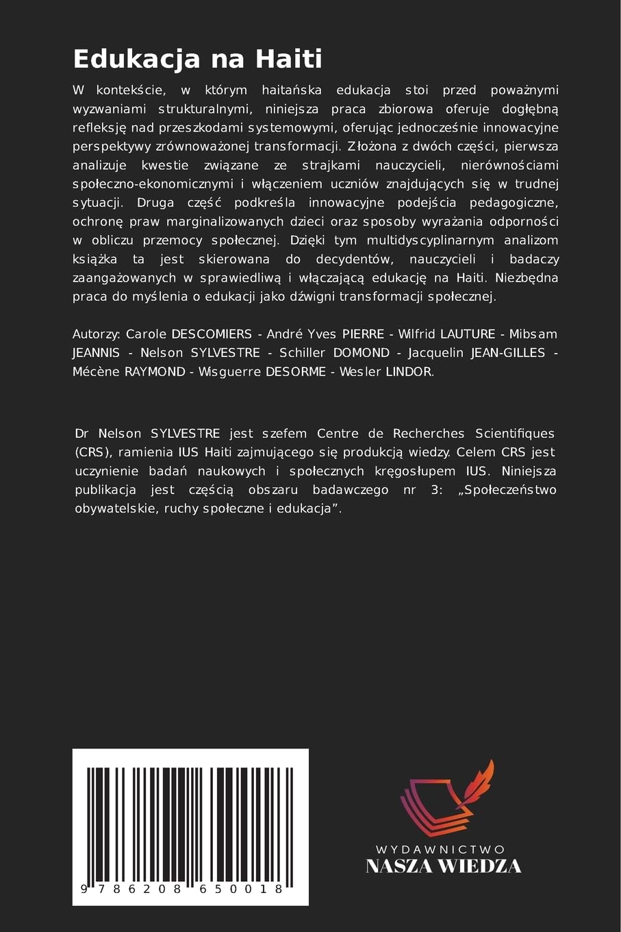 Edukacja na Haiti: Mi¿dzy wyzwaniami strukturalnymi a perspektywami innowacji
