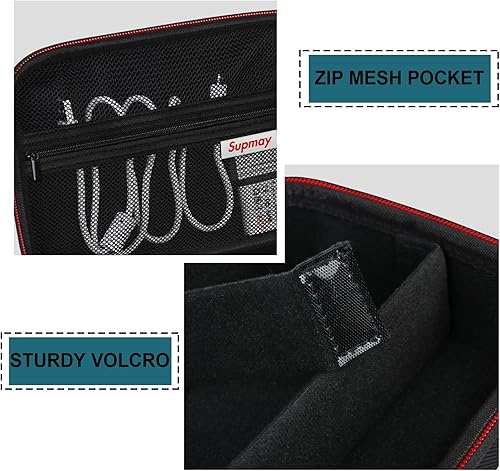 Miniatura 3 de Funda rígida de viaje para cámara digital Sony ZV-1F  ZV-1  ZV-1 II, funda protectora para kit de accesorios Vlogger, trípode y micrófono, bolsillo