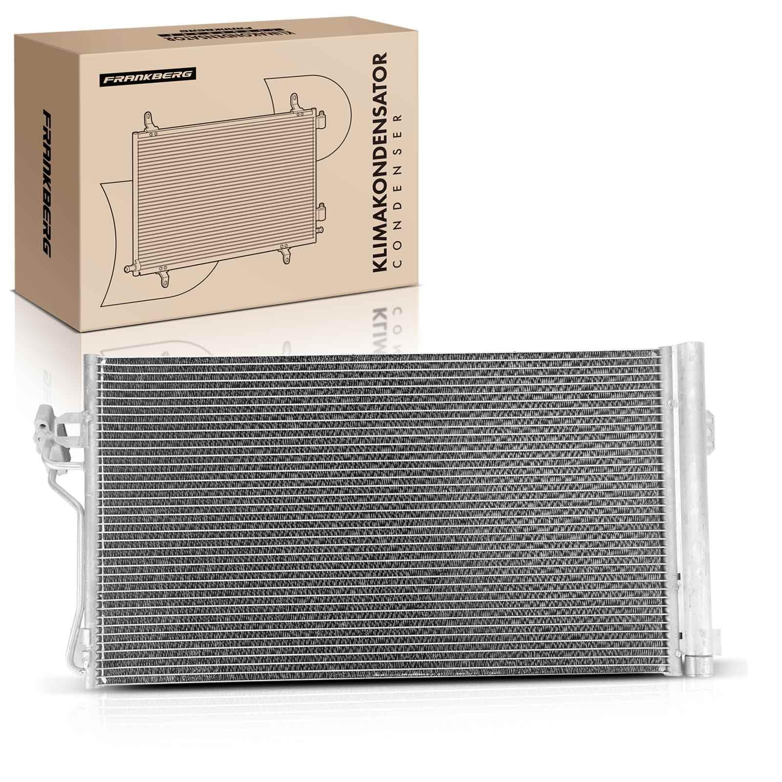 Frankberg Kondensator Klimaanlage mit Trockner Kompatibel mit Viano W639 2.1L-3.7L 2007-2013 Vito/Mixto Kasten W639 2.1L-3.7L 2004-2014 Replace# 6398350270
