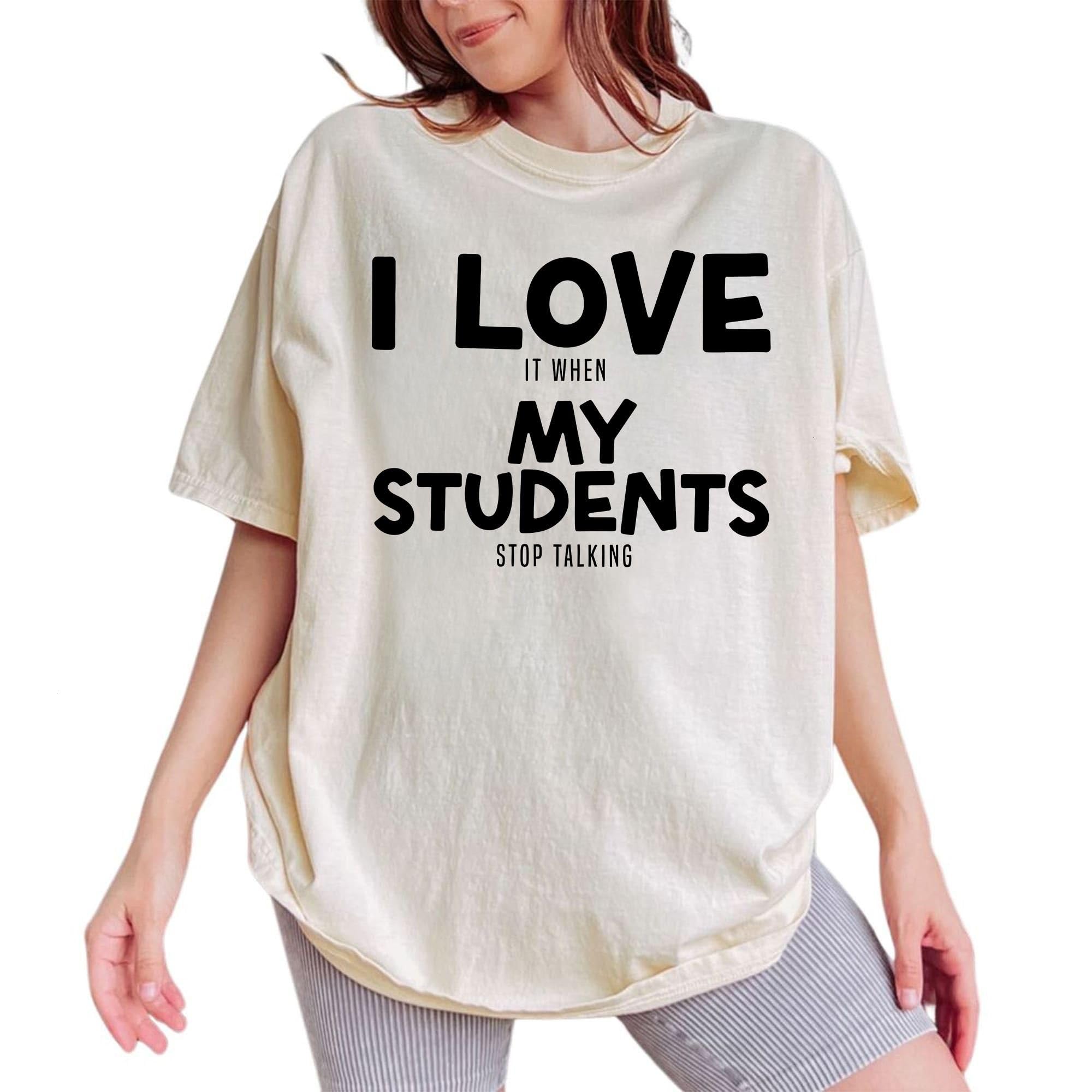 Funny Teacher Tee Comfort Colors – …