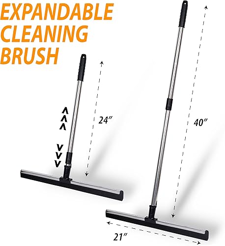 Miniatura 3 de ZONETECH Tapete de contención para nieve, barro, agua y garaje de hielo, color negro de alta calidad, resistente, protector de suelo para todas las