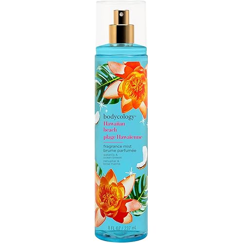 Bodycology Long-Lasting Fragrance Body Mist, Hawaiian Beach, 8 fl oz