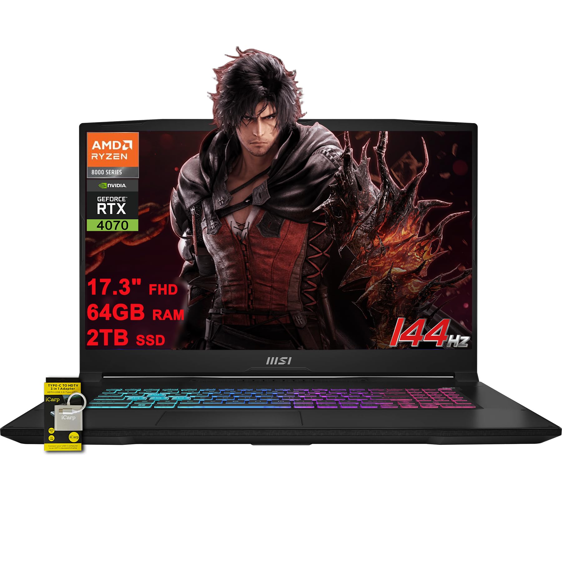 Amazon.com: msi Katana A17 AI Laptop 17.3