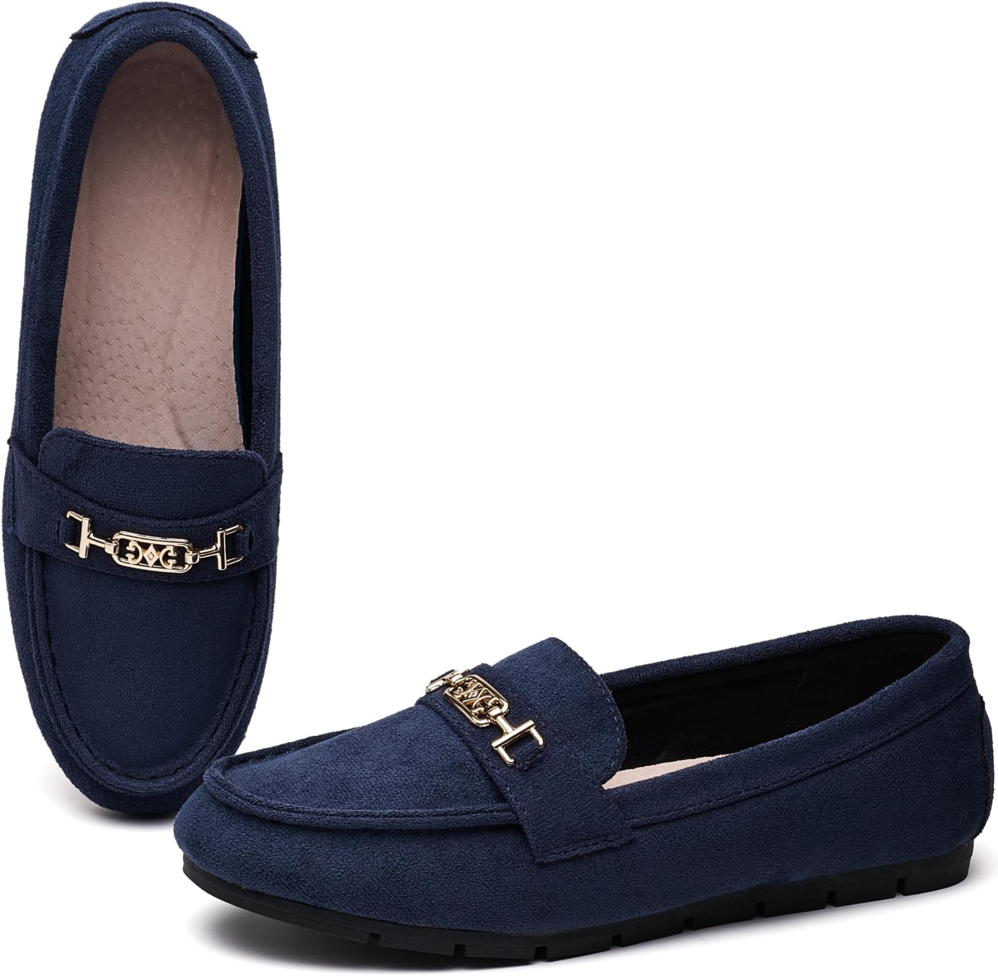 Loafers for Women Comfortable Slip On Flats with Memory Foam Insole for Daily Wearing
