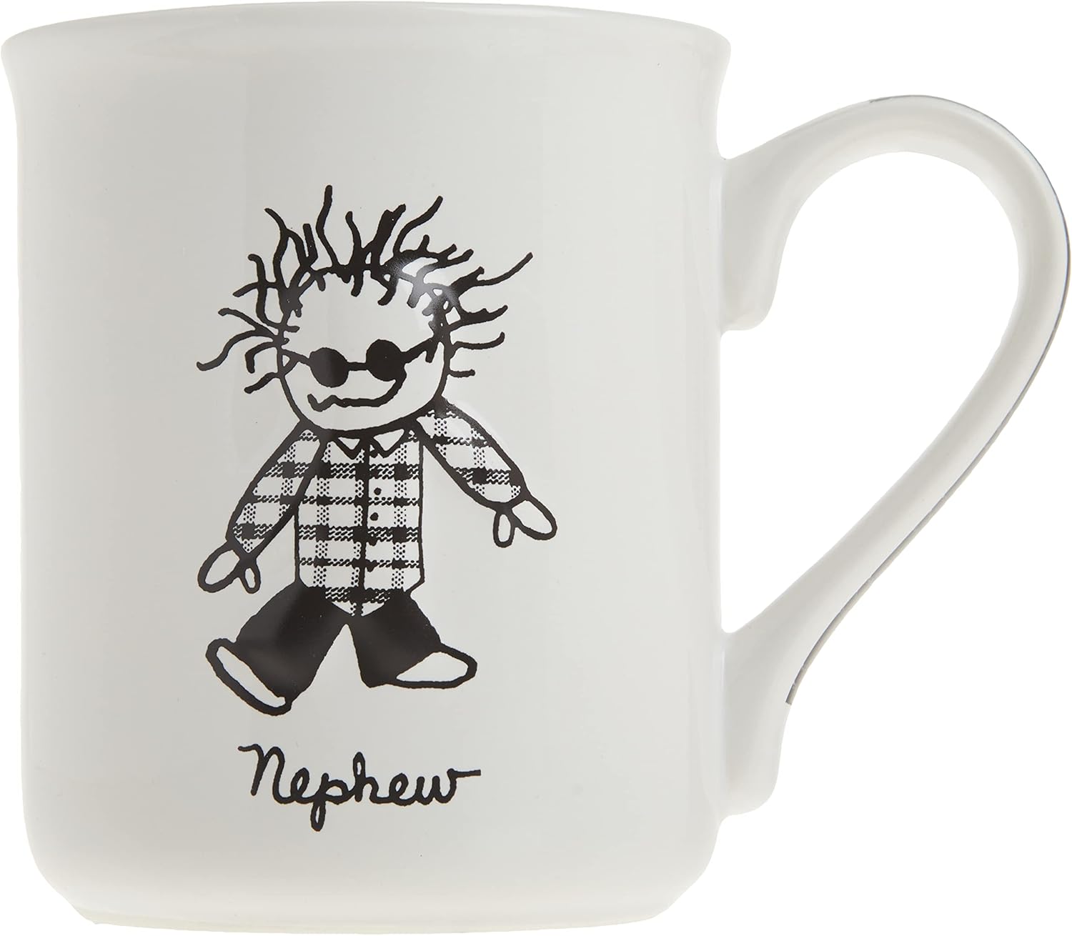 Bеѕt Dеаl Enesco Children of the Inner Light Nephew Stoneware Gift Mug, 16 oz, White