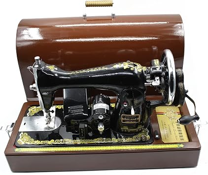 Hand sewing machine, Sewing Machine Manual,Hand Crank Sewing Machine with crank handle Manual Mending For Bags/Clothes/Quilts/Coats